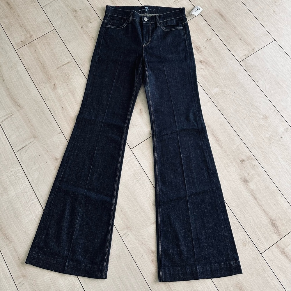 Seven for all mankind low rise flare vintage jeans